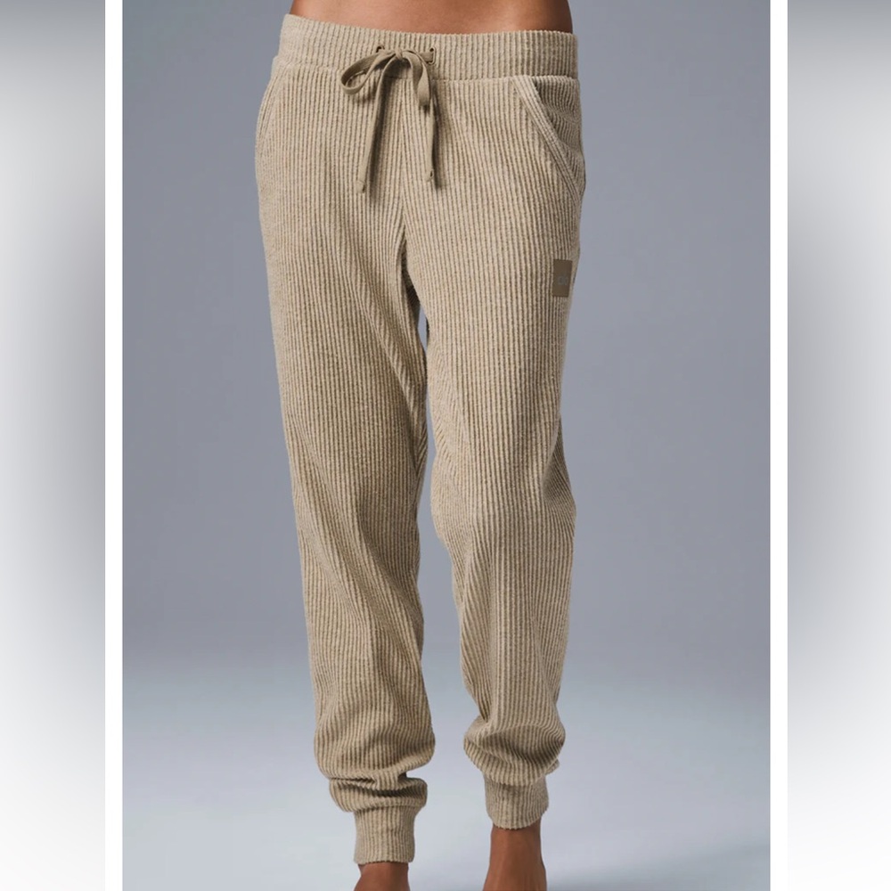 XS Alo Gravel Heather Muse Joggers